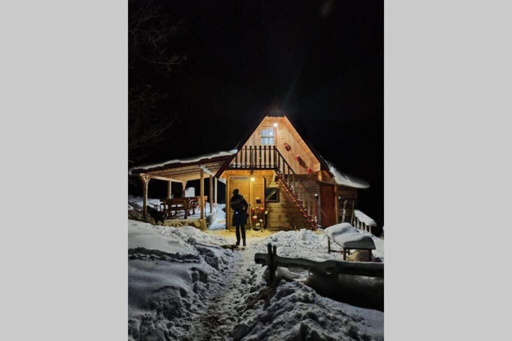 Nova Varoš Log Cabin Uvac מראה חיצוני תמונה
